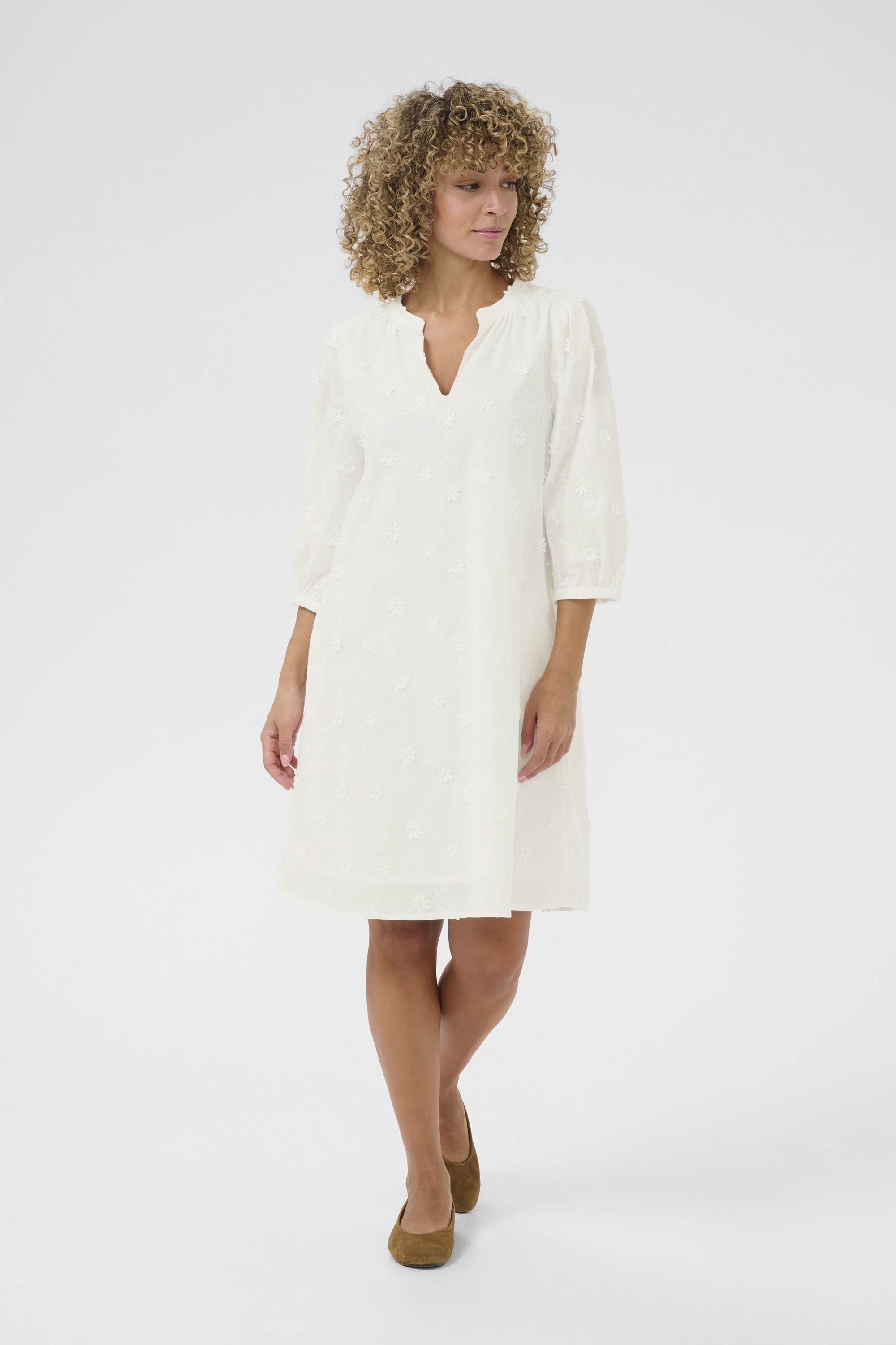 Kleid A-shape white Image