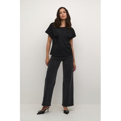 T-shirt Loose fit Black Deep Image