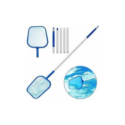 Aiperq - Pool-Skimmer, Laubreinigungsset, Poolkescher mit 120 cm Teleskopstange, feinmaschiges Image