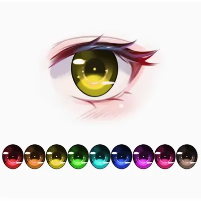 (Xue) Kigurumi Anime Augen Image