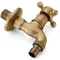 Antique Brass Long /Short Single Hole Washing Machine /Normal Faucet Single Cold Bibcock Tap Decorative Outdoor Garden Faucet