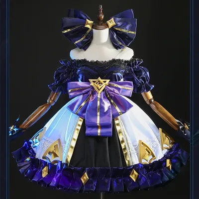 Hohe qualität Stoff LOL Die Hallowed Näherin Gwen Cosplay Kostüm Frauen Spiel Uniform Halloween Image