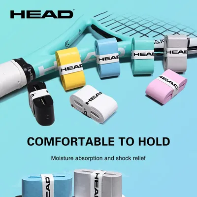 HEAD Badminton Tennis Racket Handle Rubber,Non-Slip Shock Absorbent Hand Glue,Sweat Absorbent