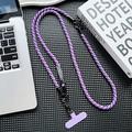 Nuovo cinturino per telefono unisex regolabile 2 in 1, borsa a tracolla da appendere al collo con cinturino anti-perdita per uso portatile all'aperto