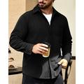 Per uomo Giacca Leggera Giacca in Velluto a Coste Giacca Casual Vacanza Quotidiano Resistente all'usura Tasca Primavera Autunno Semplice Moda Classico Bavero Regolare Nero Blu marino Cammello Marrone