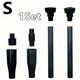 TEMU 1set Submersible Pump Nozzle, Plastic Water Sprayer Suitable For Fountain Pools, Nozzle Kit
