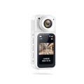 Mini telecamera tascabile HD 1080p Wi-Fi con obiettivo girevole a 180°, videocamera portatile per sport all'aria aperta con schermo IPS da 1,47 pollici e TF magnetico.