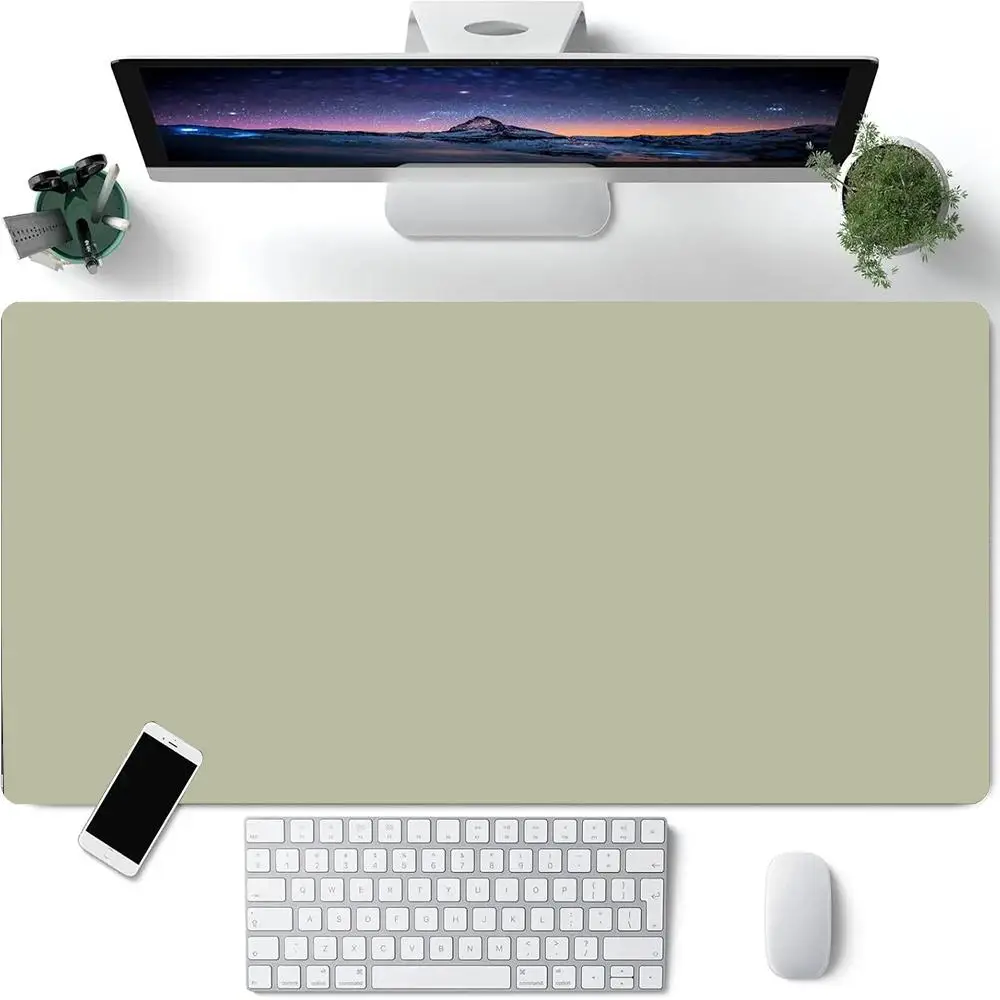 1000X500 Computer Laptop Mauspad Büros Frauen Große Minimalistische Schreibtischunterlage Mädchen Gaming Mousepad Gummiboden Anti-Rutsch-Design Image