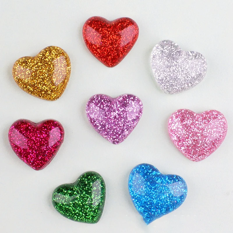 8 Stück/Set, Kühlschrankmagnete, Kawaii glänzende Herz-Kühlschrankmagnete, Whiteboard-Magnete, Aufkleber, dekorativer Kühlschrank Image