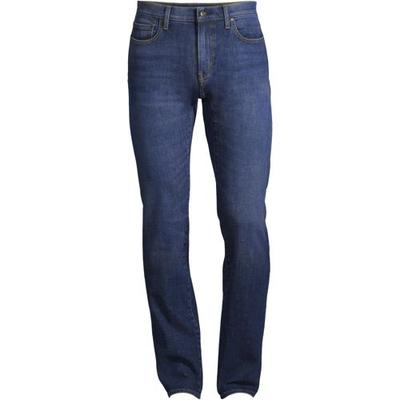 4 Way Stretch Jeans, Slim Fit, Men, size: 30 34, regular, Blue, by Lands' End