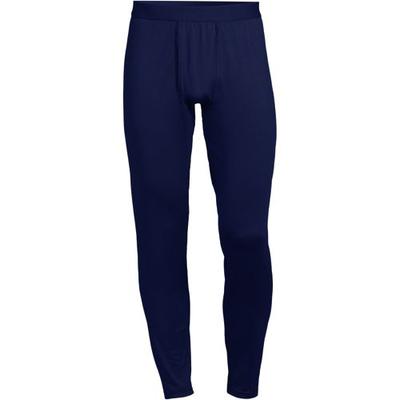 Stretch Thermaskin Thermal Long Johns, Men, size: 40-42, regular, Blue, Spandex/Poly-blend, by Lands' End