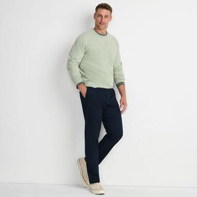 Ultimate Chinos, Straight Fit, Men, size: 36, regular, Blue, Cotton/Spandex/Polyester, by Lands' End