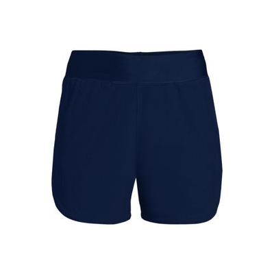 Board Shorts - with Swim Briefs, Women, size: 8, regular, Blue, Nylon-blend, by Lands' End