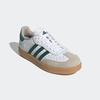 Fahrradschuh ADIDAS PERFORMANCE Gr. 44, ftwwht, cgrün, wonbei, Schuhe, 44, Leder, inspiriert vom Design des adidas samba