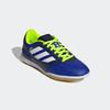 Fußballschuh ADIDAS PERFORMANCE "SUPER SALA COMPETITION 3 KIDS IN", Gr. 38,5, bunt (lucid blau, cloud weiß, lucid lemon), Synthetik, Textil, sportlich, Schuhe