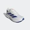 Laufschuh ADIDAS PERFORMANCE, Gr. 42,5, weiß (cloud weiß, lucid blau, dunkelblau), Synthetik, Textil, sportlich, Schuhe