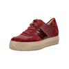 Sneaker PAUL GREEN "Paul Green Sneaker Veloursleder", Damen, Gr. 40,5, rot lack, Veloursleder, casual, Schuhe