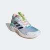 Handballschuh ADIDAS PERFORMANCE "CRAZYFLIGHT 6 MID FÜR HALLENSPORTARTEN", Gr. 39, weiß (cloud weiß, dunkelblau, cloud weiß), Textil, Synthetik, sportlich, Schuhe, Handballschuh, Volleyballschuh