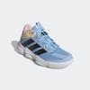 Handballschuh ADIDAS PERFORMANCE "COURT STABIL HALLENSCHUH", Gr. 41, cloud weiß, bright royal, team solar orange, Textil, Synthetik, sportlich, Schuhe, besonders geeignet für Handball und Volleyball