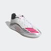 Fußballschuh ADIDAS PERFORMANCE "F50 MESSI CLUB INDOOR E FÜR KINDER", Gr. 34, cloud weiß, lucid rot, silber metallic, Synthetik, sportlich, Schuhe