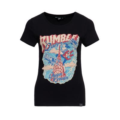 Queen Kerosin Damen T-Shirt Rumble Queen schwarz Image