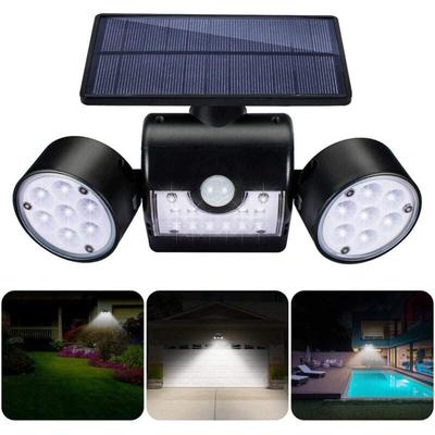Solarlampe für den Außenbereich, Solarwandleuchte für den Außenbereich, mit 30 wasserdichten Image