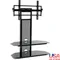Universal TV Stand with Mount Swivel Tilt Audio Video Shelf 35-85 Inch LCD LED Plasma Televisions