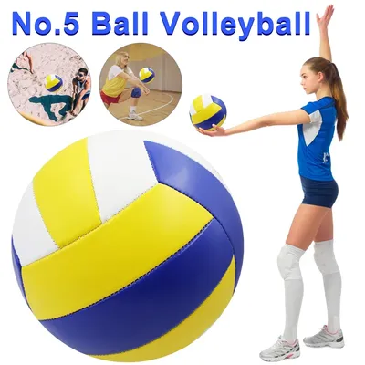 No. 5 Ball Volleyball PVC Professional Competition Volleyball For Beach Outdoor Indoor Sports