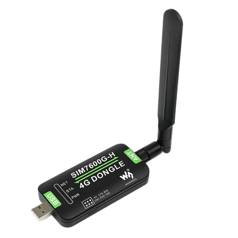 Waves hare SIM7600G-H 4g Dongle Modul ein Internet-Zugangs modul für Himbeer Pi Gnss globale Kommunikation Image