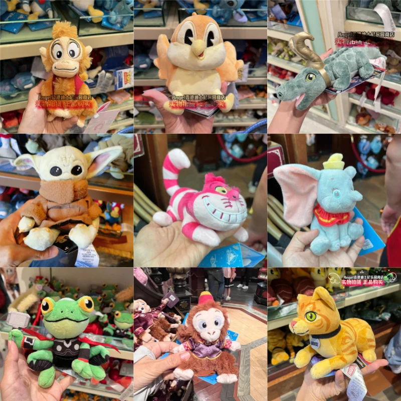 Neue Disney Stich Toy Story Winnie Das Schwein Springen Tiger Charakter Sitzen Auf Schultern Magnet Animation Puppe Kinder Geschenk Spielzeug Image