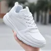 YRZL Weiße Turnschuhe Männer Casual Schuhe Atmungsaktives Mesh Leichte Wanderschuhe Frau Outdoor