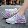 Turnschuhe Frauen Neue Casual Schuhe Mode Licht Atmungsaktive Wanderschuhe Mesh Wohnungen Schuhe Frauen Tenis Feminino Damen Schuhe Lila Rosa