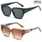 2/6PCS Neue Mode Sonnenbrillen Personalisierte Quadratische Sonnenbrille frauen Retro Großen Rahmen Sonnenbrille frauen Sonnenbrille M6248