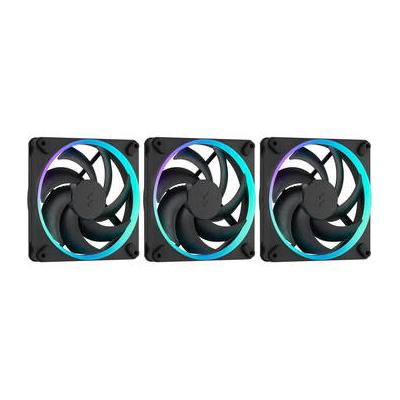 Fractal Design Momentum 14 RGB 140mm Fan (Black, 3-Pack) FD-F-MR1-1403