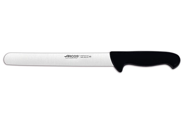 ARCOS 2900 SERIE BLACK SLICING KNIFE 25CM Image