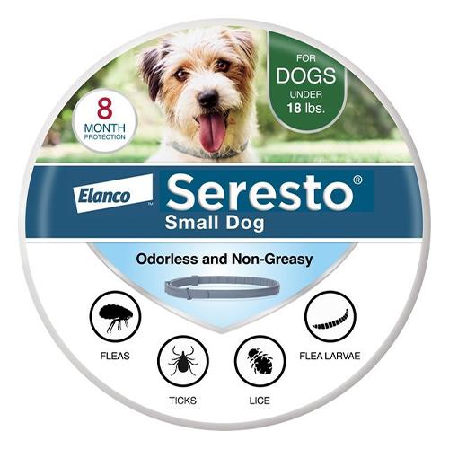 Seresto Hundehalsband für kleine Hunde (bis 18 Lbs) 15 Zoll (38 Cm) 1 Halsband