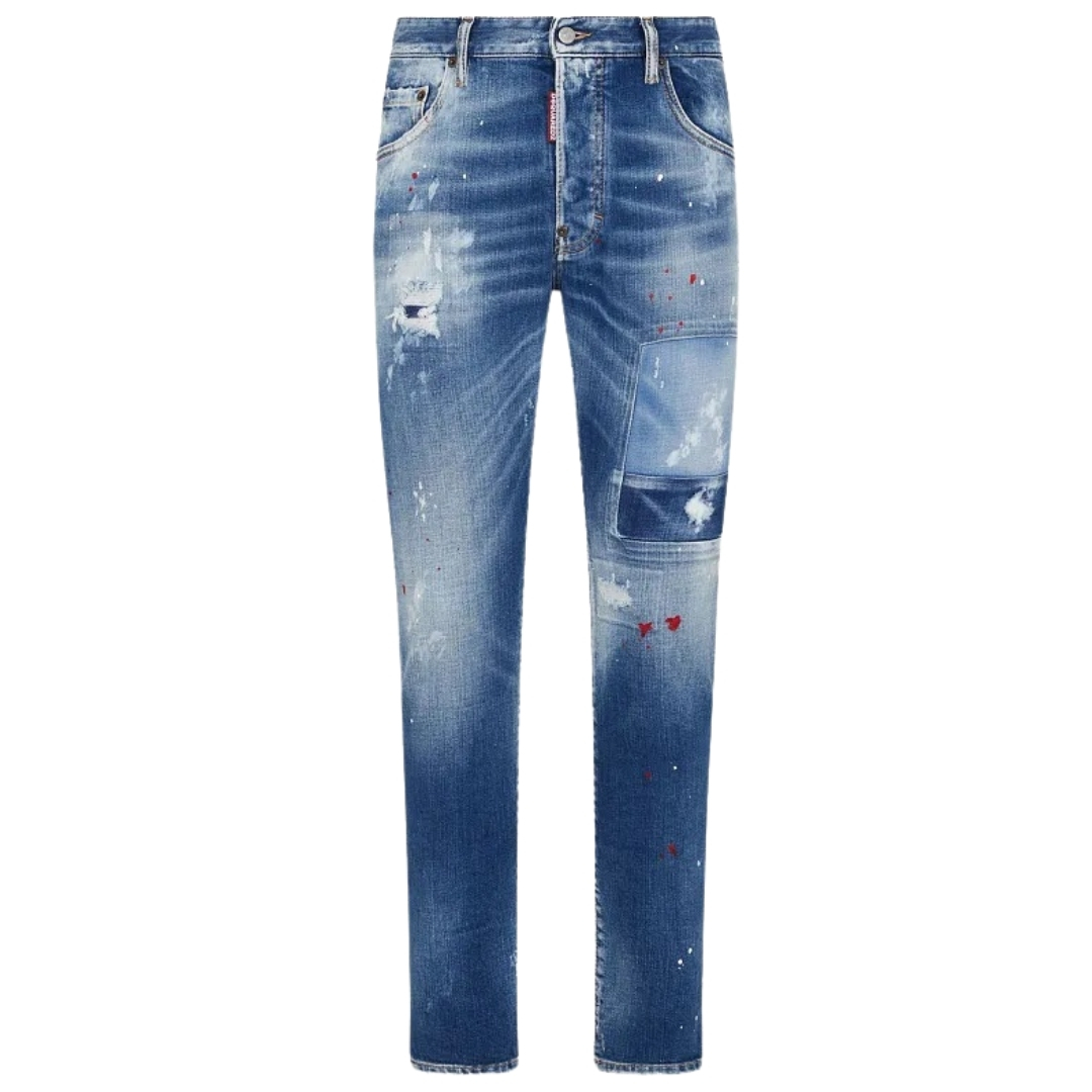 Dsquared2 Skater Jean Blue Wash Jeans