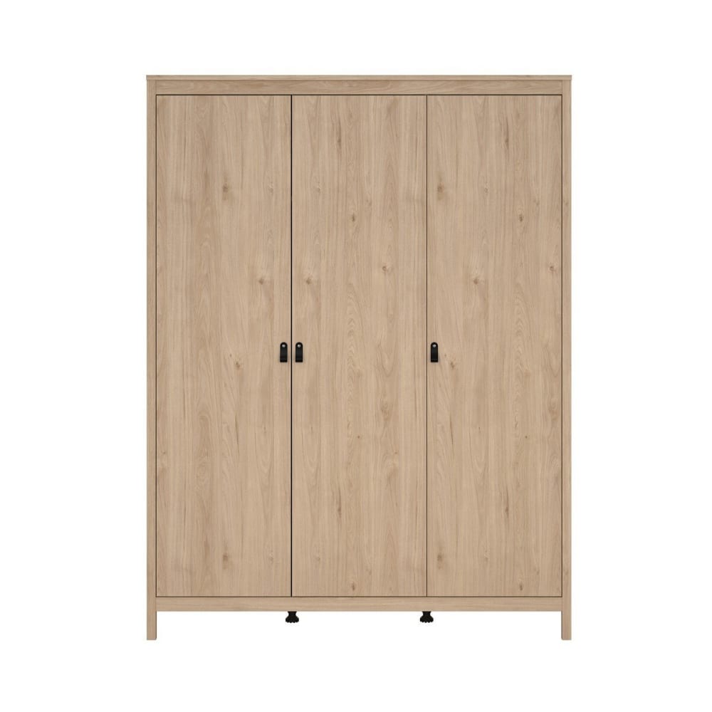 Armoire 3 portes L150 cm - Effet Chêne