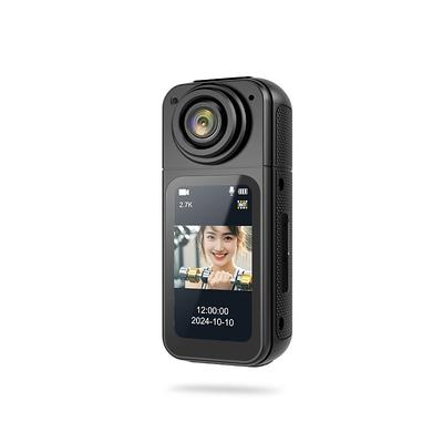 1080P HD Mini Pocket Action Camera Wifi 180 Rotatable Lens Portable Outdoor Sports Action Cam with 1.47 IPS Screen Magnetic TF