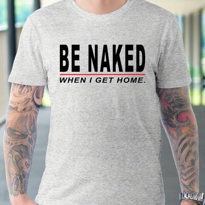 TEMU Be , Men's Casual Round Neck Short Sleeve T-shirt, Outdoor Comfy Top For Summer Image