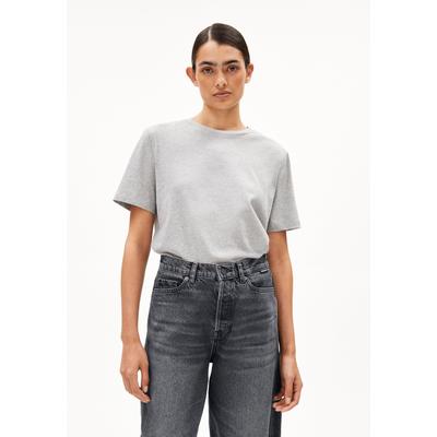 LUALAA | T-Shirt aus Bio-Baumwolle - grau (M) Image