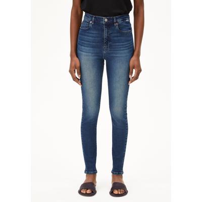 INGAA | Skinny Leg Mid Waist aus Bio-Baumwoll Mix - blau (32-30) Image