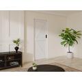 Porta scorrevole con sistema a incasso H205 x 93 cm in Legno e MDF Bianco - NEFARA