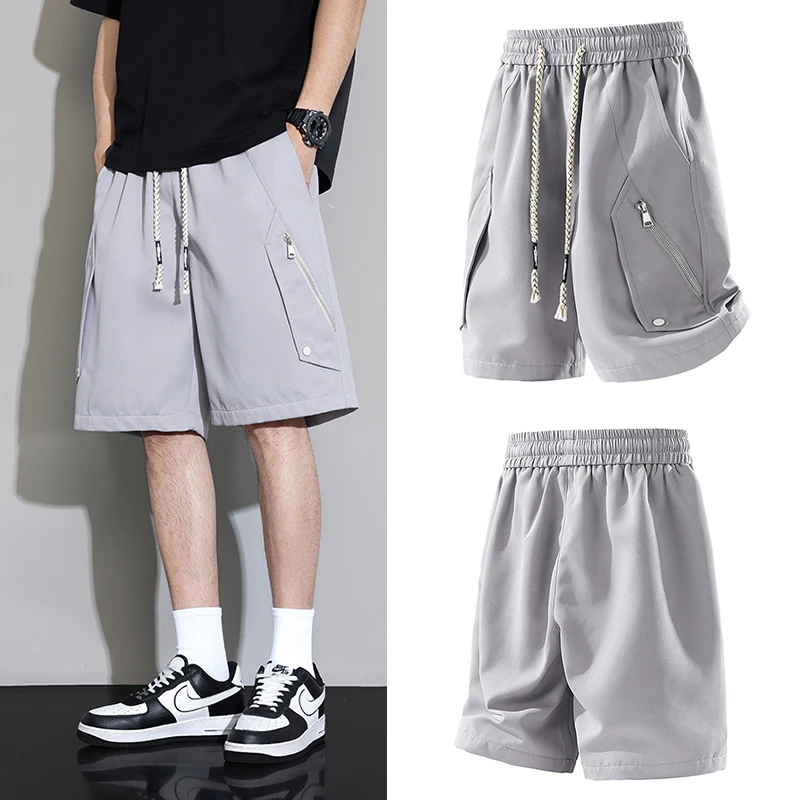 Männer Sport Shorts Mode Cargo-Shorts Hosen Laufen Outdoor Fitness Casual Hosen Große Größe M-8XL Lose Fünfte Hosen