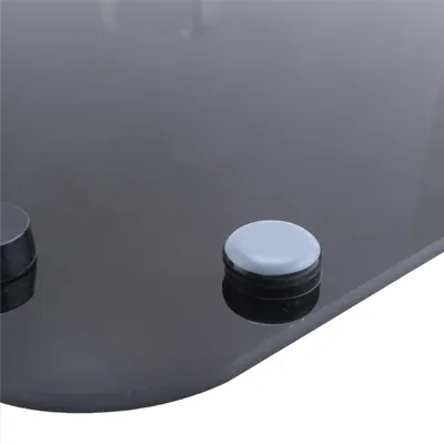 Gliding Board for Thermomix TM6 TM5 Gliders Effortless Moving Acrylic Rolling Board Black