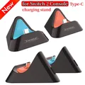 Dock di ricarica per Switch 2 Supporto di ricarica portatile con porta caricatore USB tipo C Docking station Sostituzione della stazione dock