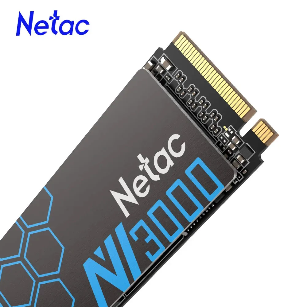 Netac NVMe SSD M2 1 TB 2 TB 500 GB 250 GB 3500 MB/s SSD PCIe3.0 M.2 2280 interne Solid-State-Laufwerke NV3000 für Laptop-Desktop Image