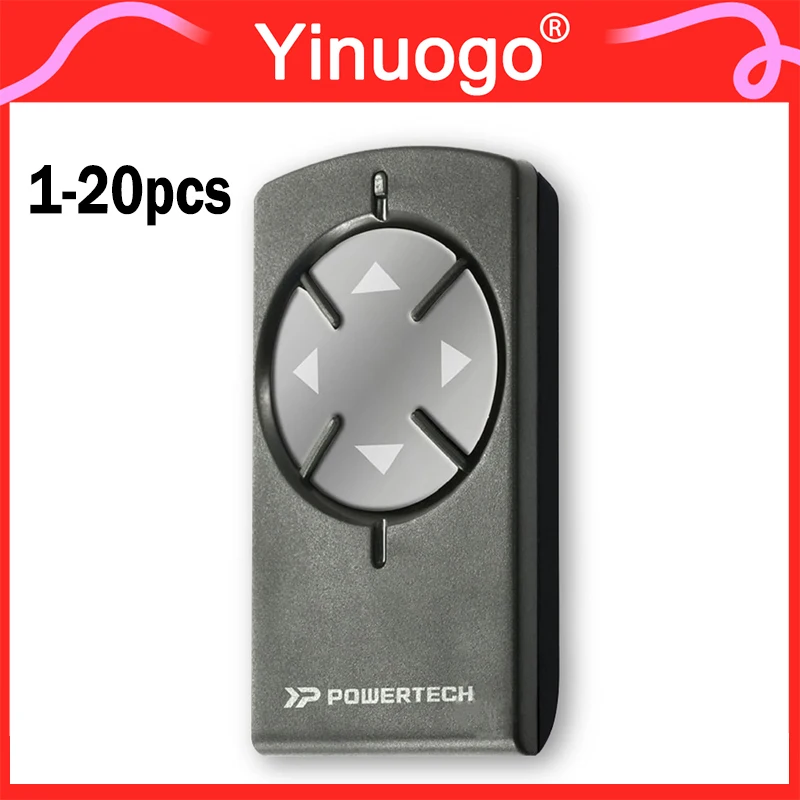 POWERTECH Tor-Fernbedienung für Garagentoröffner 433 MHz Rolling Code POWERTECH PR2 PR4 PR1 Handsender Image