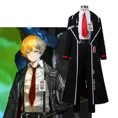 Spiel Limbus Unternehmen Sinclair Cosplay Anime Kostüm Männer Outfits Mantel Hemden Hosen Krawatte Image