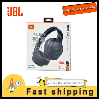 New JBL Tune 770NC T770NC ANC Wireless Earphone Bluetooth 5.3 With LE Audio Headphone Earphone bluetooth choice Hearing aids